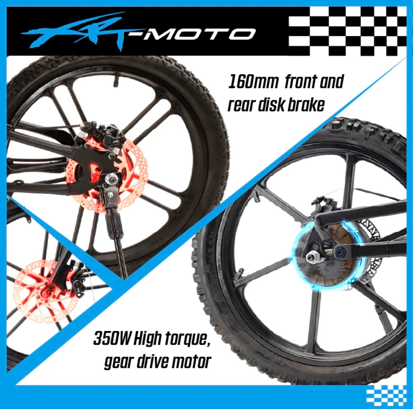 XRT Moto 20” REBEL ECO 350W 36V 5.2ah