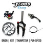 Build Your Own Suspension Forks and Front Brake Kit - Orion | XRT | Pur-Speed | Thumpstar