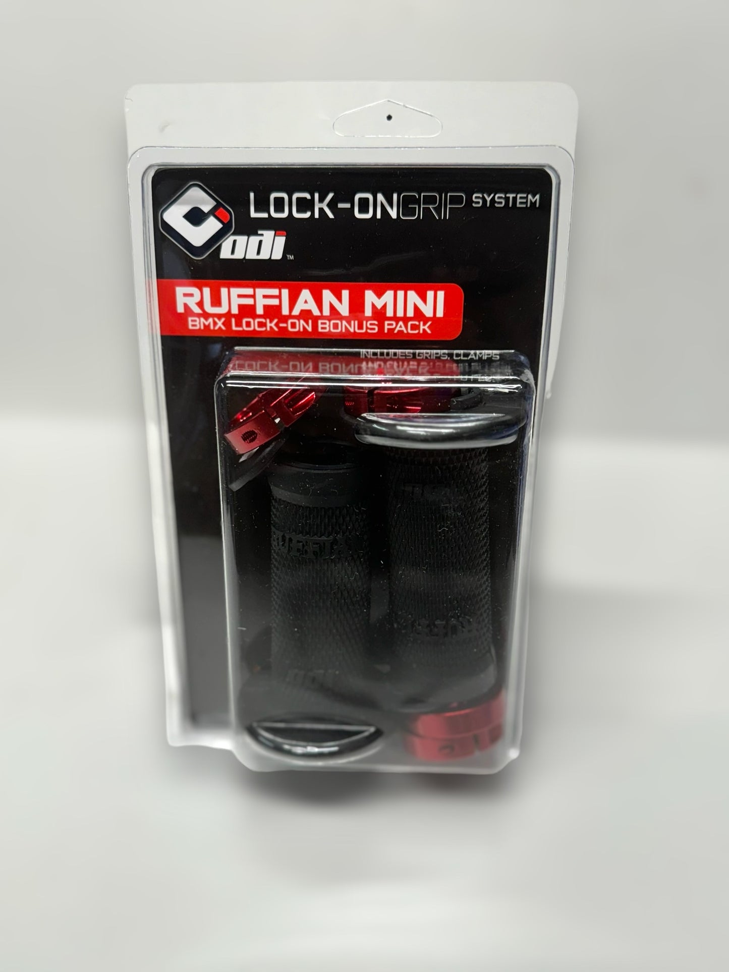 ODI Ruffian Mini Lock-On Grip with REC MX Throttle Adapter