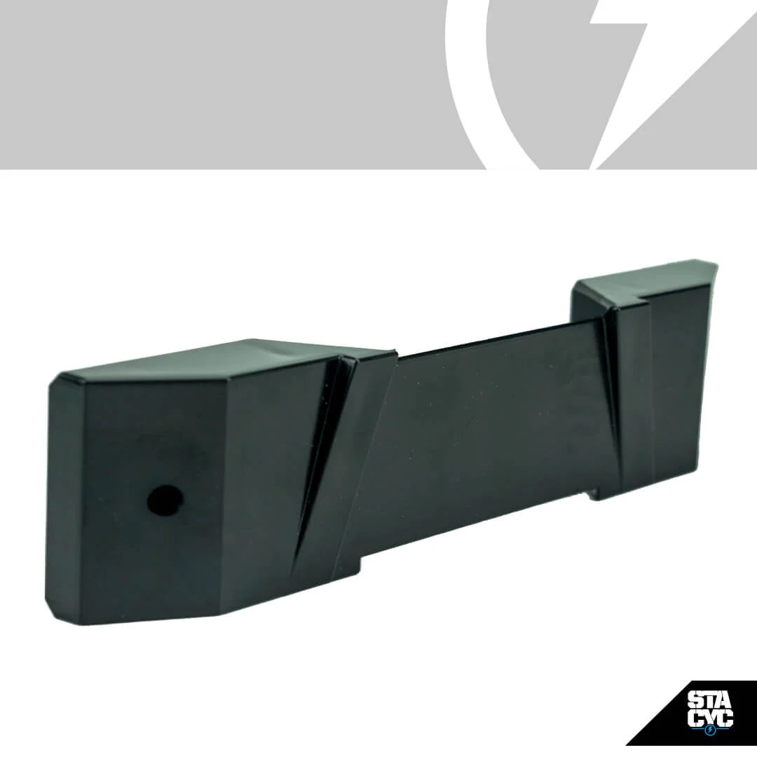 REPLACEMENT FOOTREST INSERT - 16ELITE/18/20EDRIVE, BLACK
