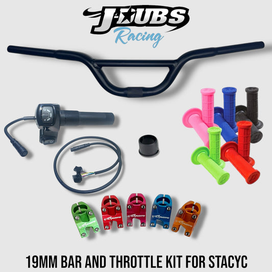 19mm Bar Rise and Throttle Kit for Stacyc