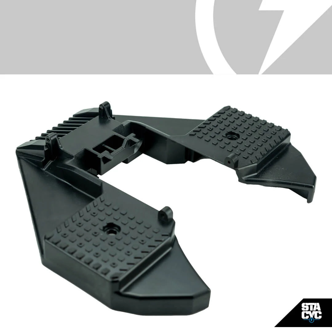 STACYC REPLACEMENT FOOTREST - 16ELITE/18/20EDRIVE, BLACK