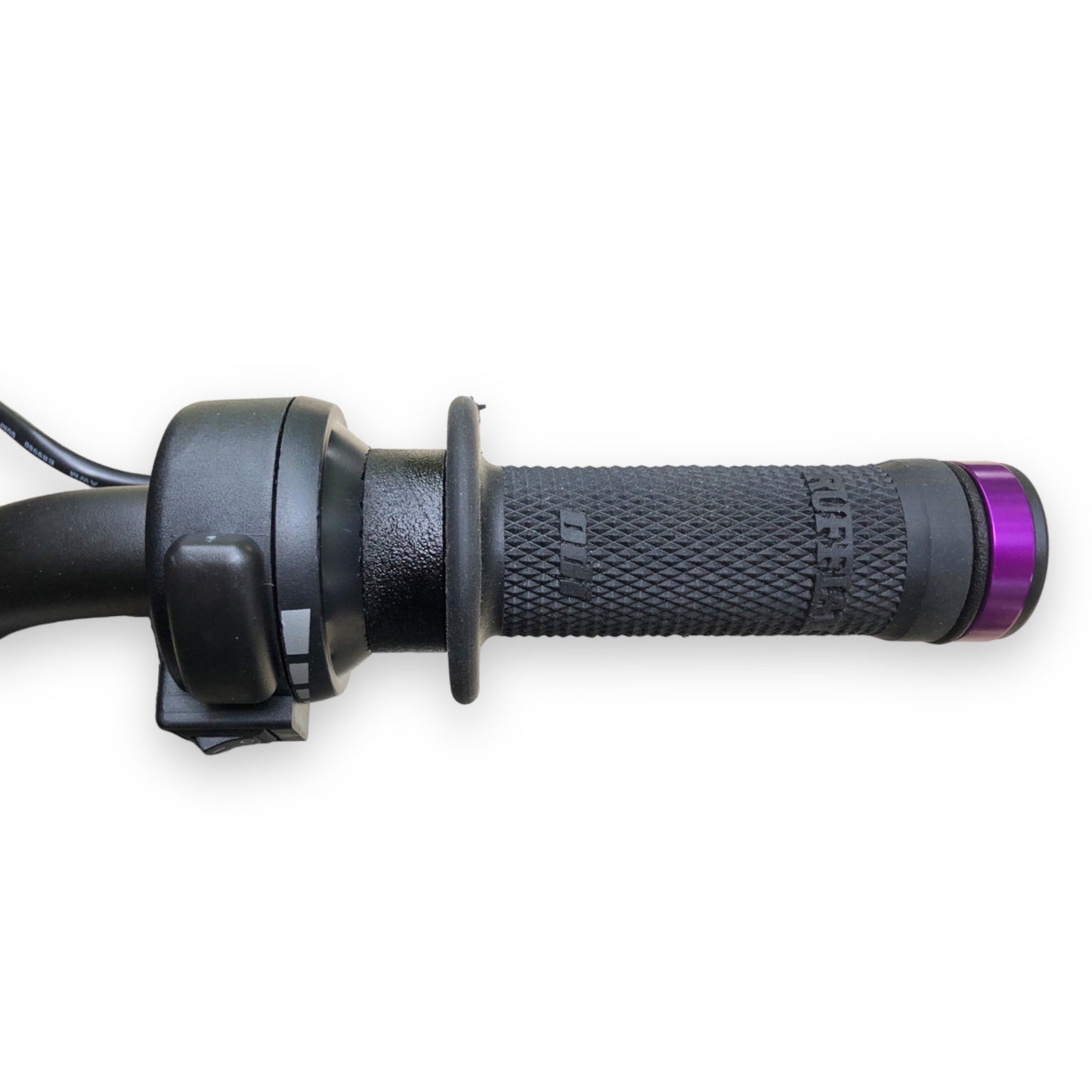 ODI Ruffian Mini Lock-On Grip with REC MX Throttle Adapter