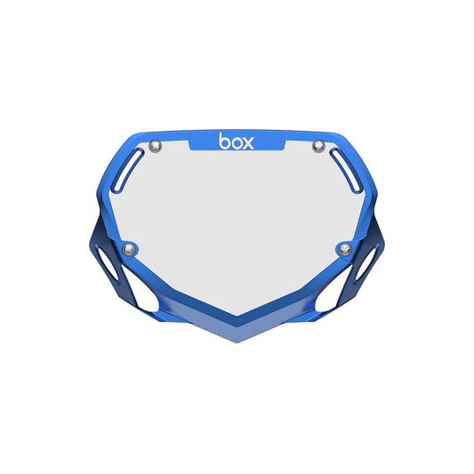Box Two Chrome Number Plate - Small