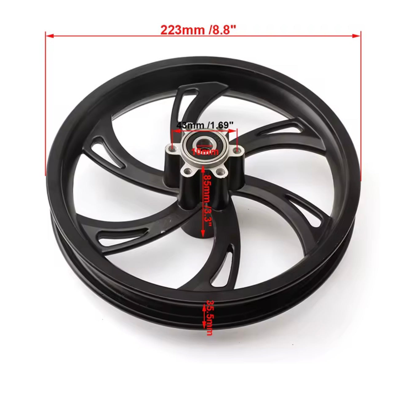 12” Front Wheel | Style A