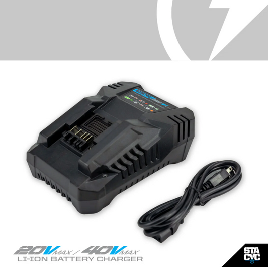 STACYC 36V FAST SMART BATTERY CHARGER - 3AH/6AH BATTERIES