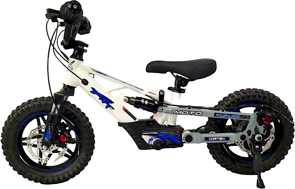 XRT Moto Fury Eco Full Suspension White and Grey