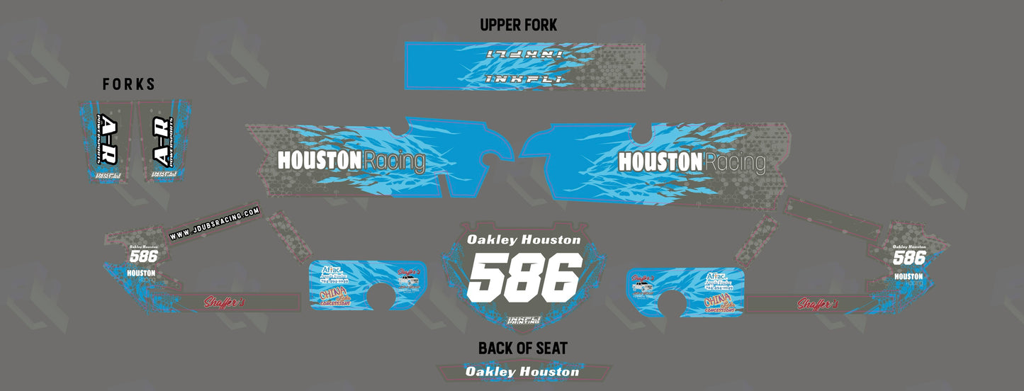Semi-Custom ‘Honey Comb’ Graphics Kit