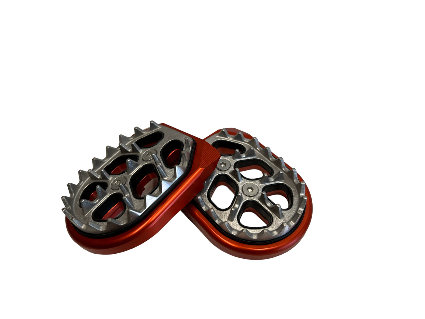 Stacyc CNC Anodized Foot Pegs - Orange