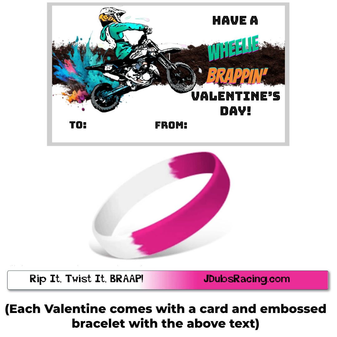 Kids Moto Valentine's Day Cards (24 pack)