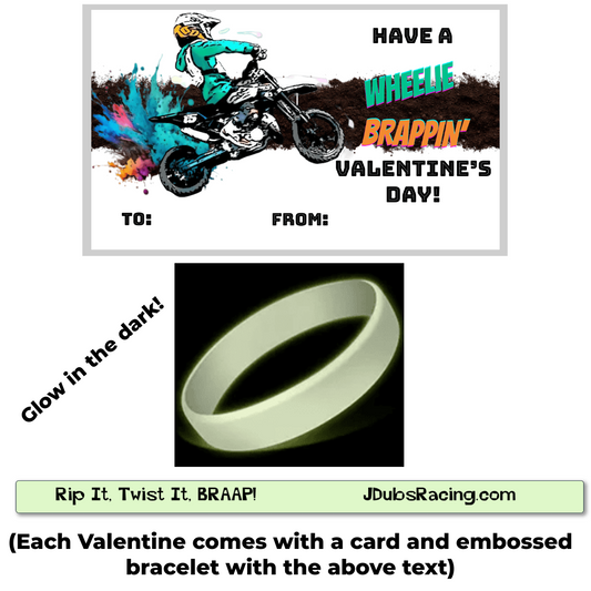 Kids Moto Valentine's Day Cards (24 pack)