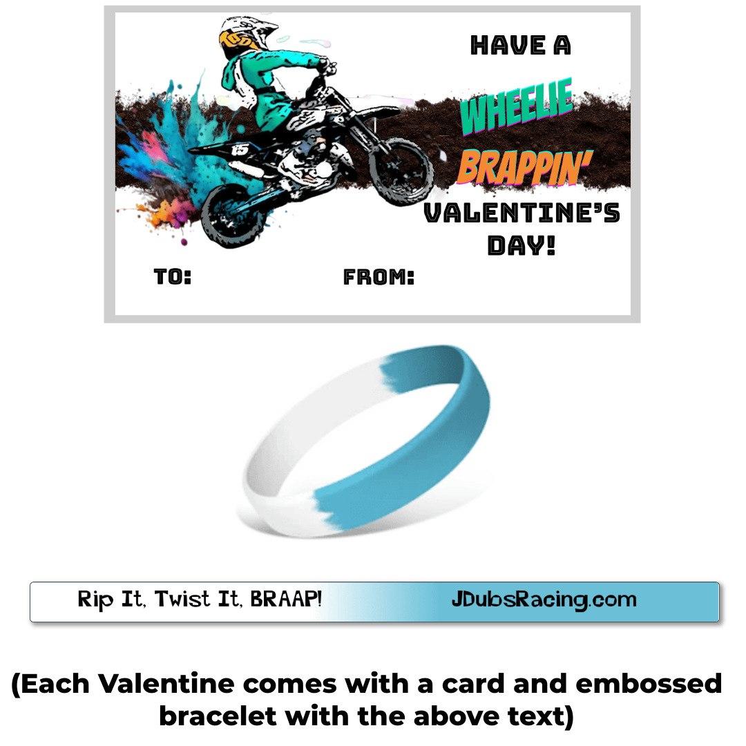 Kids Moto Valentine's Day Cards (24 pack)