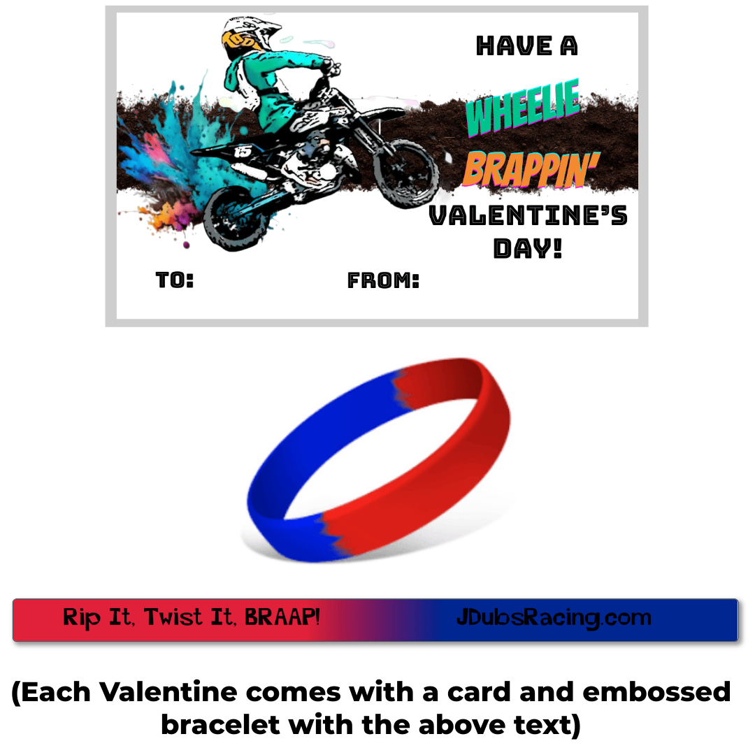 Kids Moto Valentine's Day Cards (24 pack)