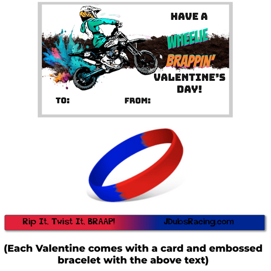 Kids Moto Valentine's Day Cards (24 pack)