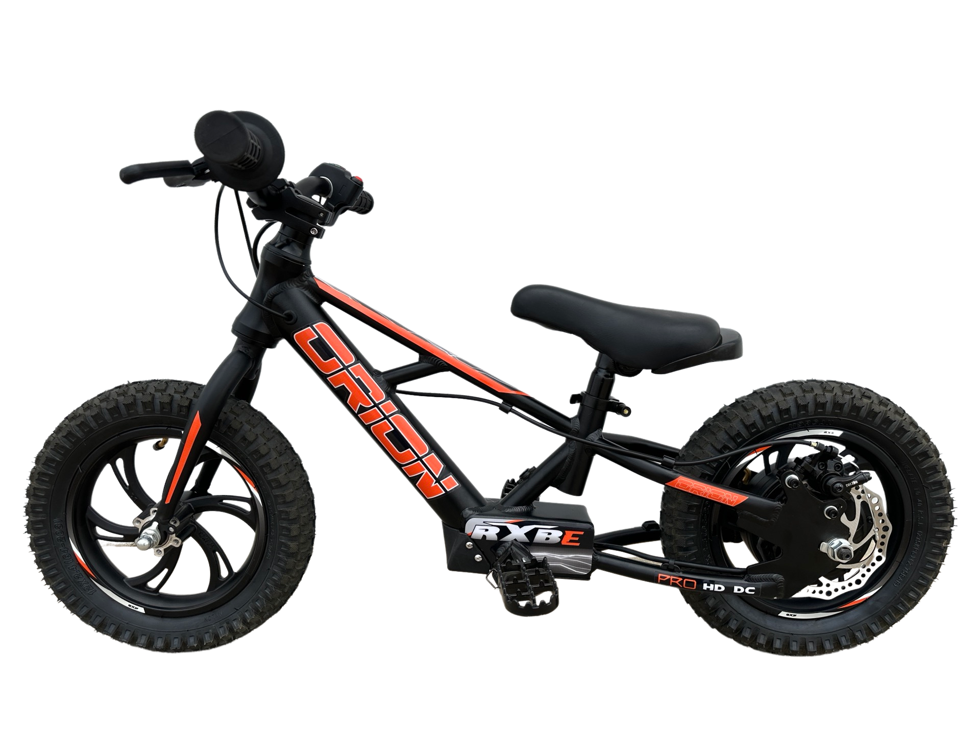 Orion RXBE12 - 24V 250W - Black- Kids Electric Balance Bike