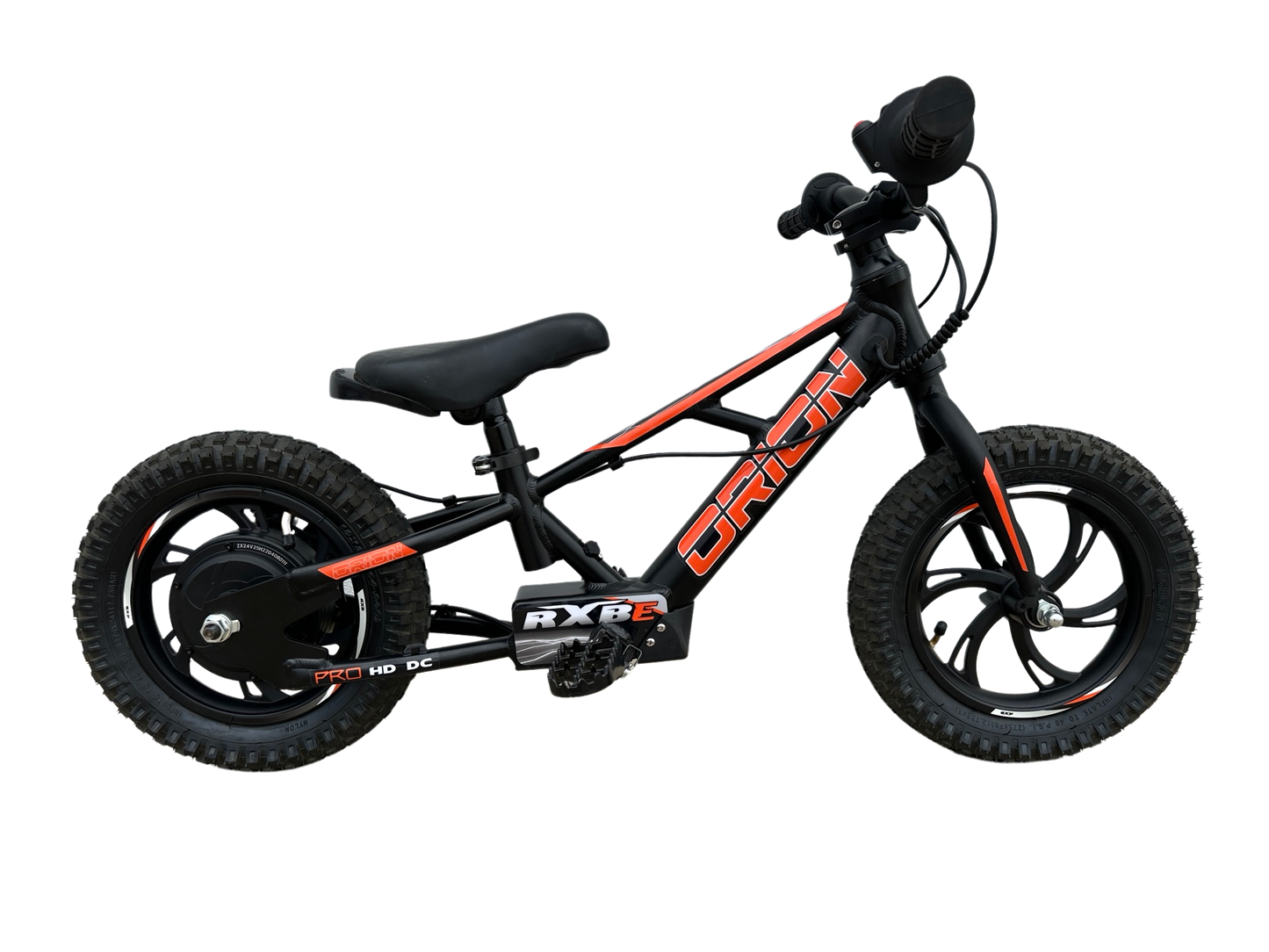 Orion RXBE12 - 24V 250W - Black- Kids Electric Balance Bike