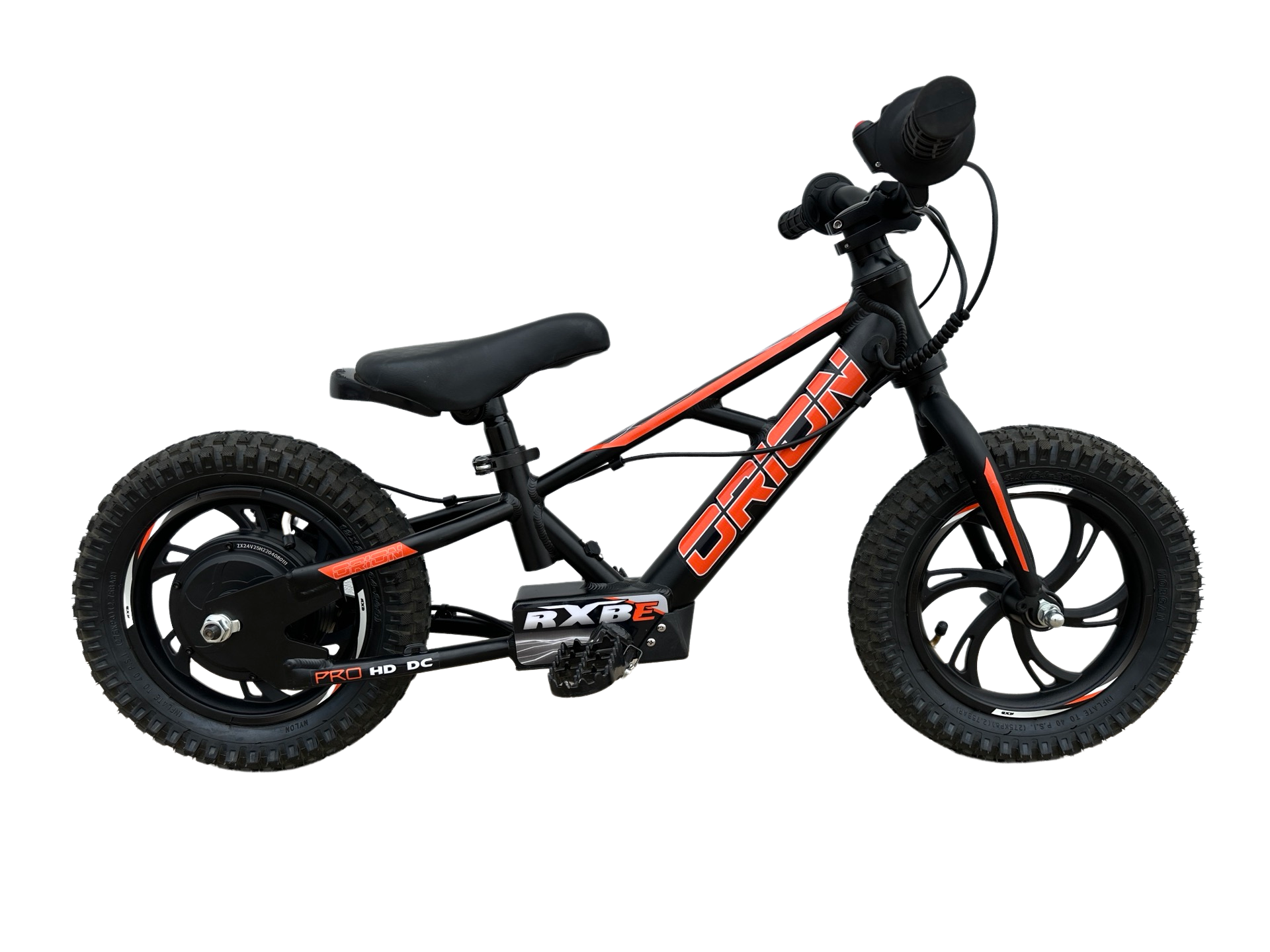 Orion RXBE12 - 24V 250W - Black- Kids Electric Balance Bike