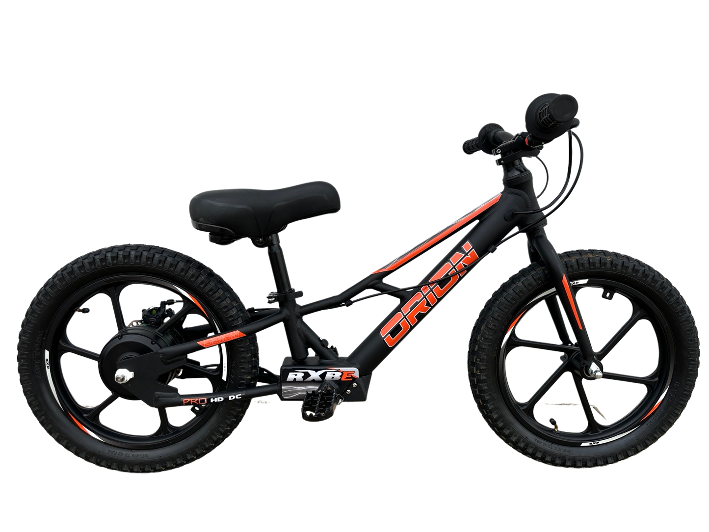Orion RXBE16 - 36V 350W - Black Electric Balance Bike for Kids