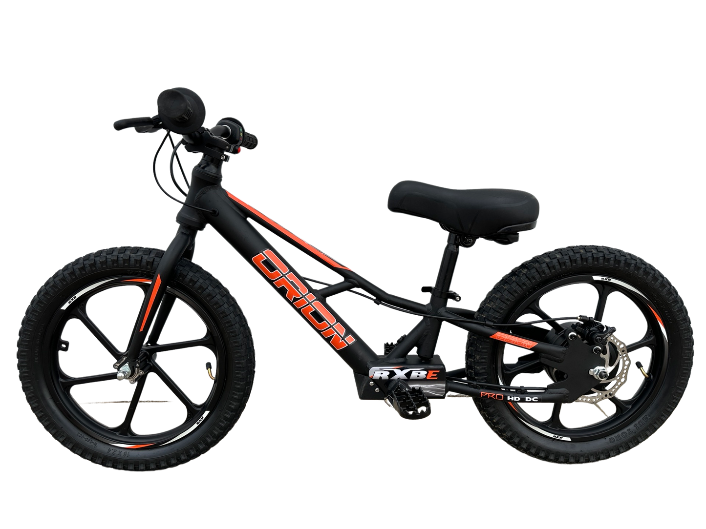 Orion RXBE16 - 36V 350W - Black Electric Balance Bike for Kids