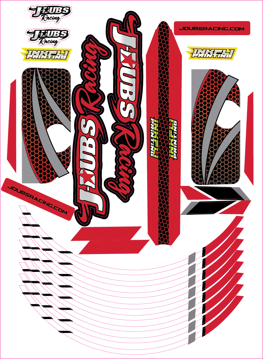 JDubs Racing Color Graphics