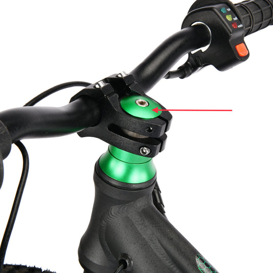 Electric Balance Bike Bar Stem Cap for Orion Thumpstar and XRT eBikes for Kids - Green