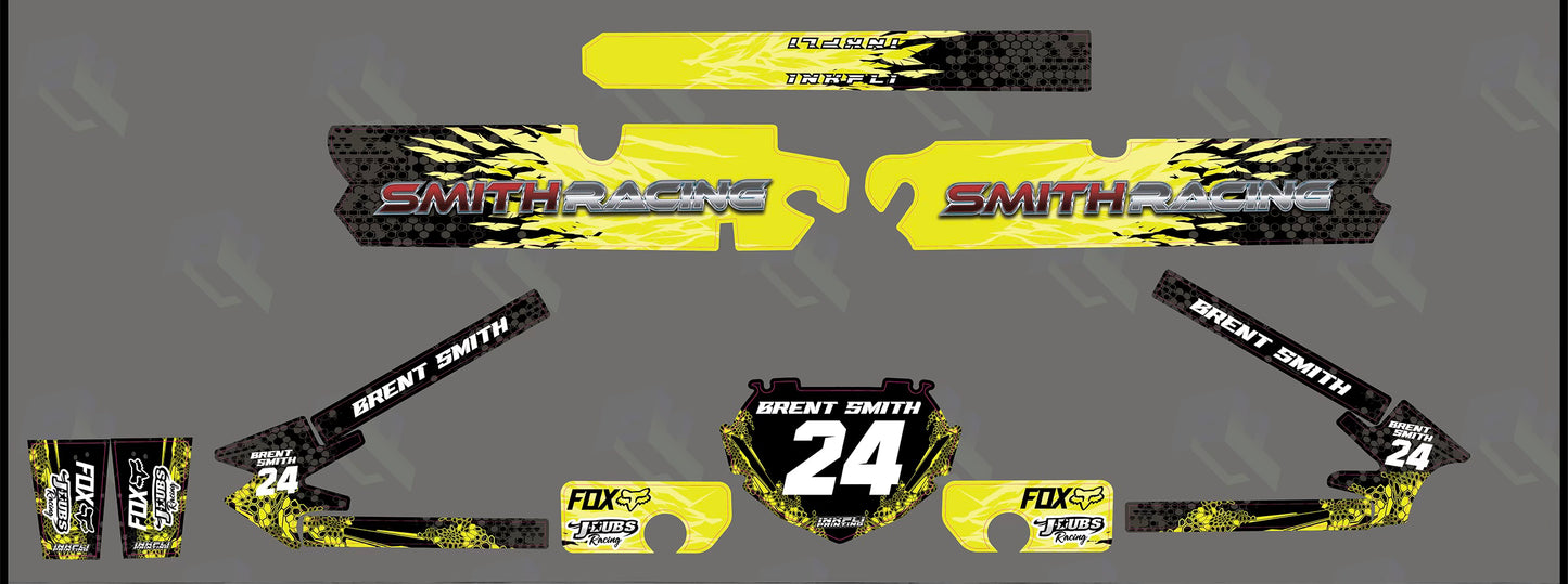 Semi-Custom ‘Honey Comb’ Graphics Kit