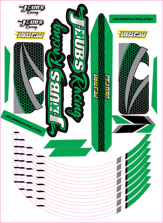 JDubs Racing Color Graphics