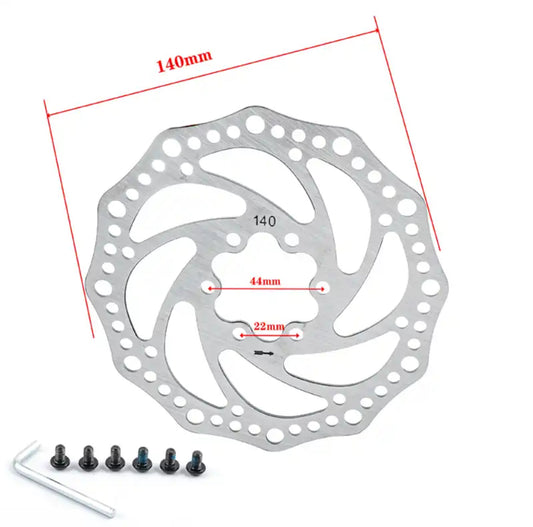 140mm Brake Rotor - Style B