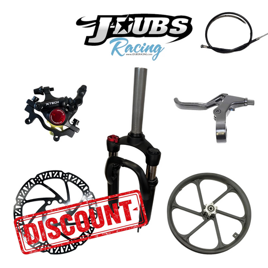 [Standard Cable] Build Your Own 16" Suspension Forks and Front Brake Kit For STACYC - DISCOUNTED LISTING