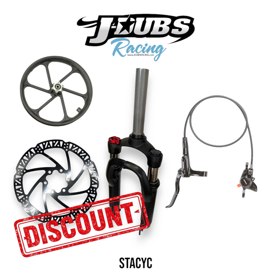[Full Hydraulic] - Build Your Own 16" Suspension Forks and Front Brake Kit For STACYC - DISCOUNTED LISTING