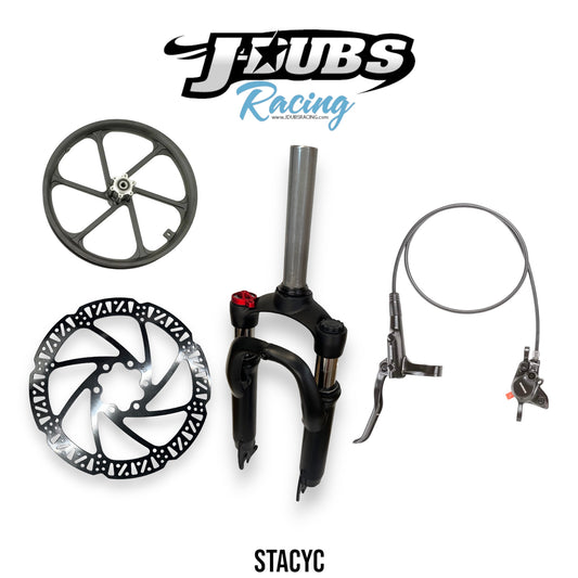 [Full Hydraulic] - Build Your Own 16" Suspension Forks and Front Brake Kit For STACYC - DISCOUNTED LISTING