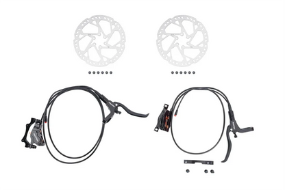 Macfox E-bike Four-Piston Hydraulic Disc Brake Replacement Set