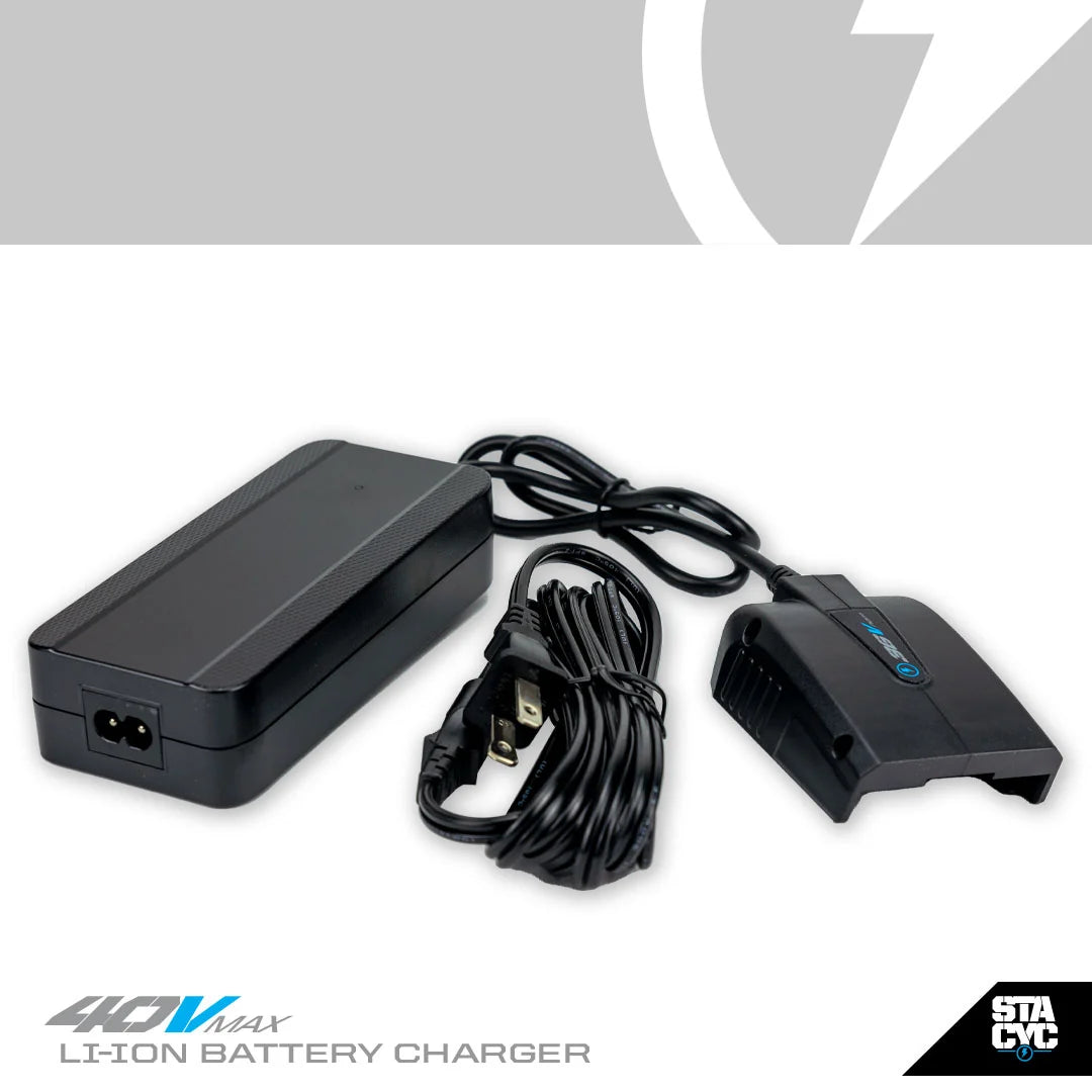 STACYC 36V SLOW SMART BATTERY CHARGER - 3AH/6AH BATTERIES