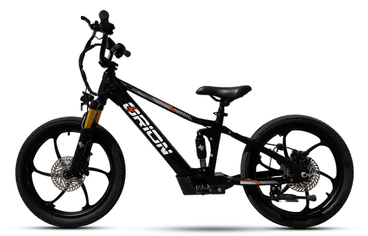 Orion e20X-FS 20" FULL SUSPENSION 500W 48V 8ah Electric Balance Bike - PRE-ORDER - EST SHIPPING - 08/18/25