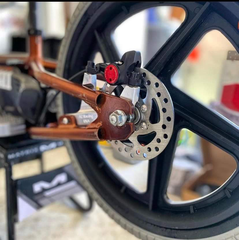 JDubs Racing - EBike AZ Racing Stacyc Rear Disc Brake Kit