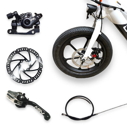 Front Disc Brake Kit with ASV Lever