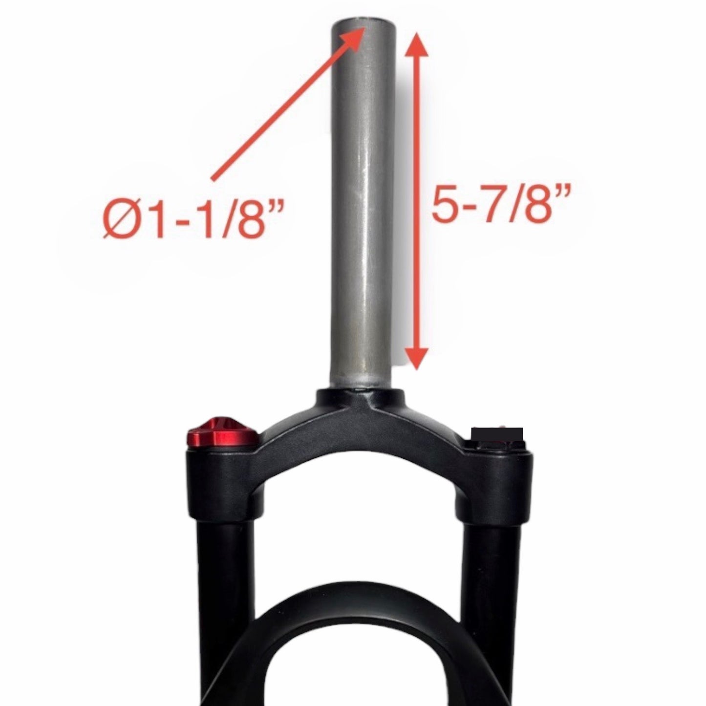 16” Oil/Spring Adjustable Suspension Forks