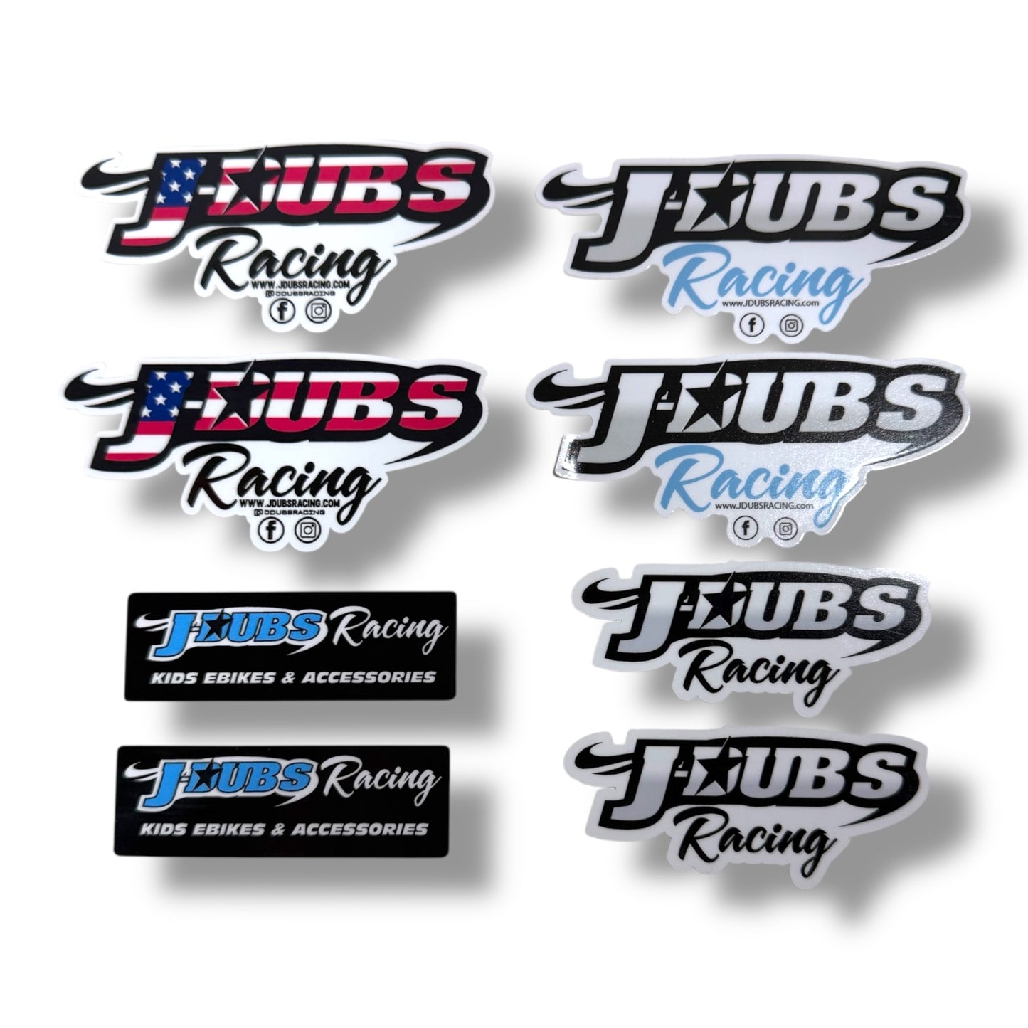 JDubs Racing - Sticker Pack
