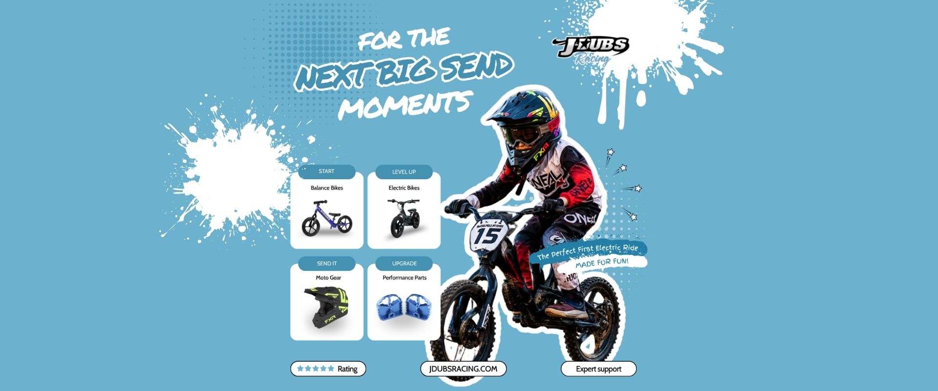 Kids Electric bikes XRT Moto and acessories
