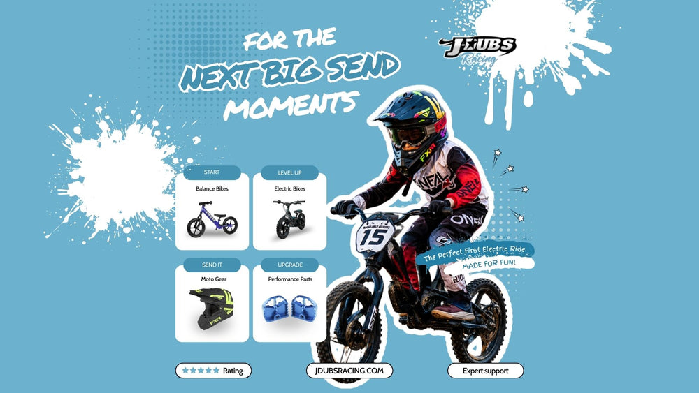 JDubs Racing Electric Bikes for Kids XRT