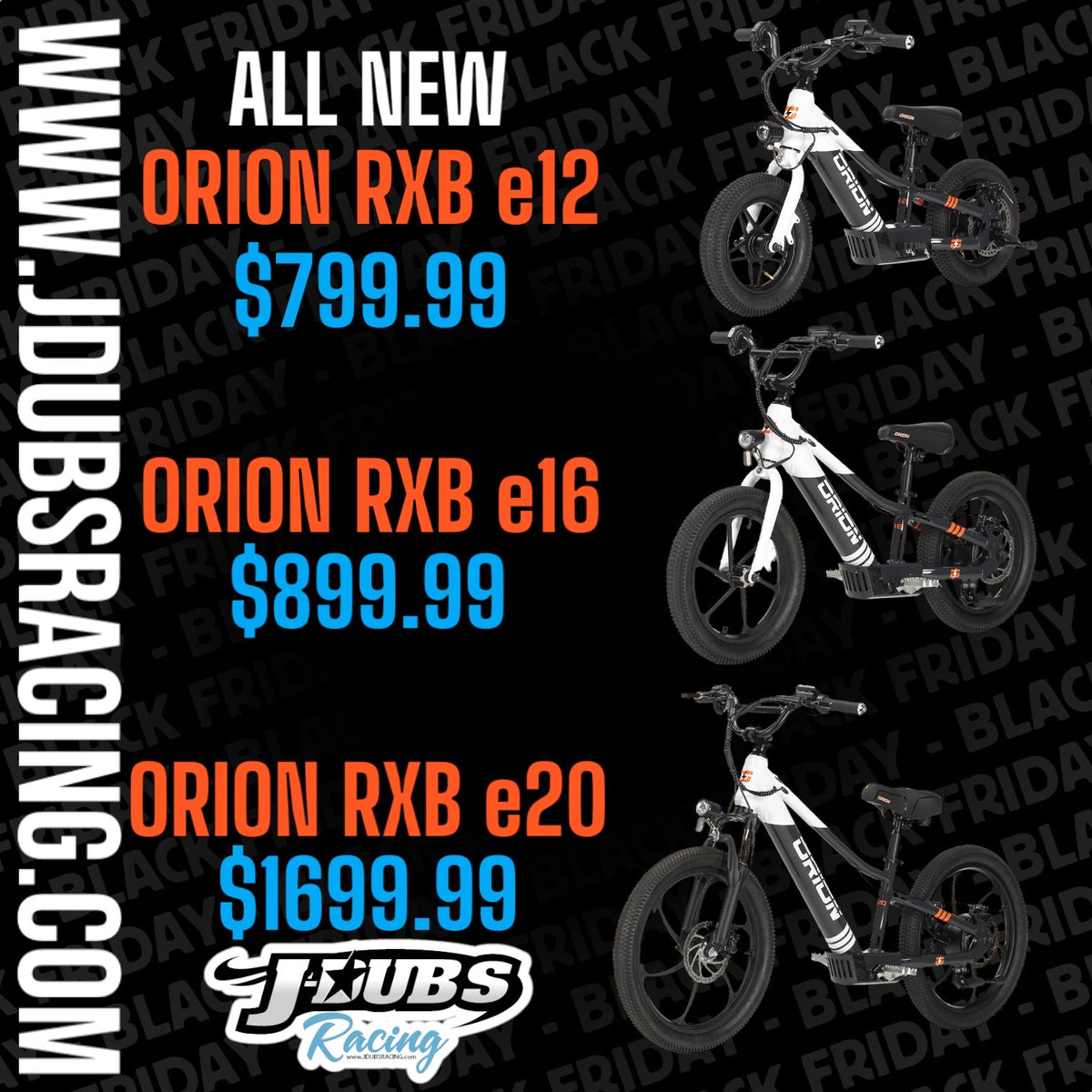 Dub Racing Stability Cycle Electric Balance Bikes and Accessories – JDubs Racing