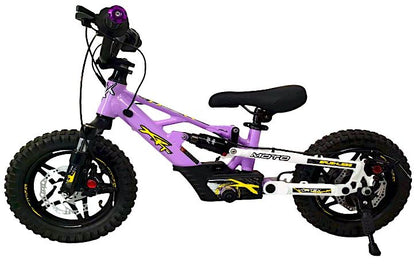XRT Moto Fury Eco Full Suspension Purple and White