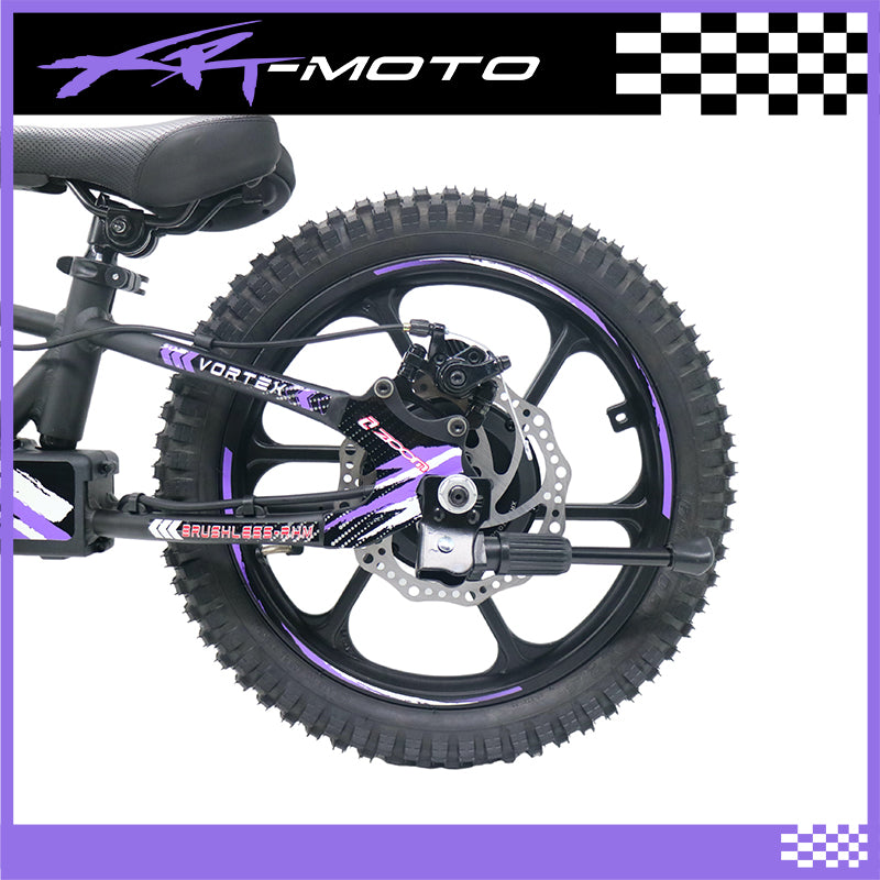 XRT Moto Viper Eco Front Rear End and Brake Details