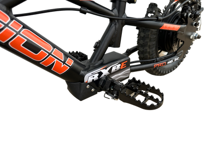 Orion RXBE12 - 24V 250W - Black- Kids Electric Balance Bike  Pegs
