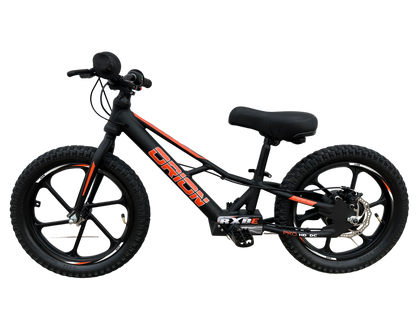 Orion RXBE16 - 36V 350W - Black Electric Balance Bike for Kids