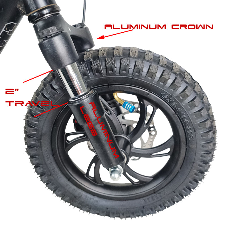 Bicycle front suspension discount fork